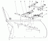 Mähdecks 30575 - Toro 72" Side Discharge Mower (SN: 200001 - 299999) (1992) Listas de piezas de repuesto y dibujos V-PLOW INSTALLATION KIT MODEL NO. 30755 (OPTIONAL)