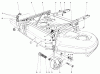 Mähdecks 30560 - Toro 52" Rear Discharge Mower (SN: 5000001 - 5999999) (1985) Listas de piezas de repuesto y dibujos CUTTING UNIT MODEL NO. 30555 #2