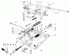 Mähdecks 30560 - Toro 52" Rear Discharge Mower (SN: 5000001 - 5999999) (1985) Listas de piezas de repuesto y dibujos DELUXE SEAT KIT MODEL NO. 30786 #2