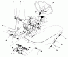 Mähdecks 30560 - Toro 52" Rear Discharge Mower (SN: 5000001 - 5999999) (1985) Listas de piezas de repuesto y dibujos PEDALS AND STEERING WHEEL ASSEMBLY