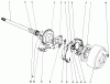 Mähdecks 30562 - Toro 62" Side Discharge Mower, GM 200 Series (SN: 6000001 - 6999999) (1986) Listas de piezas de repuesto y dibujos BRAKE ASSEMBLY