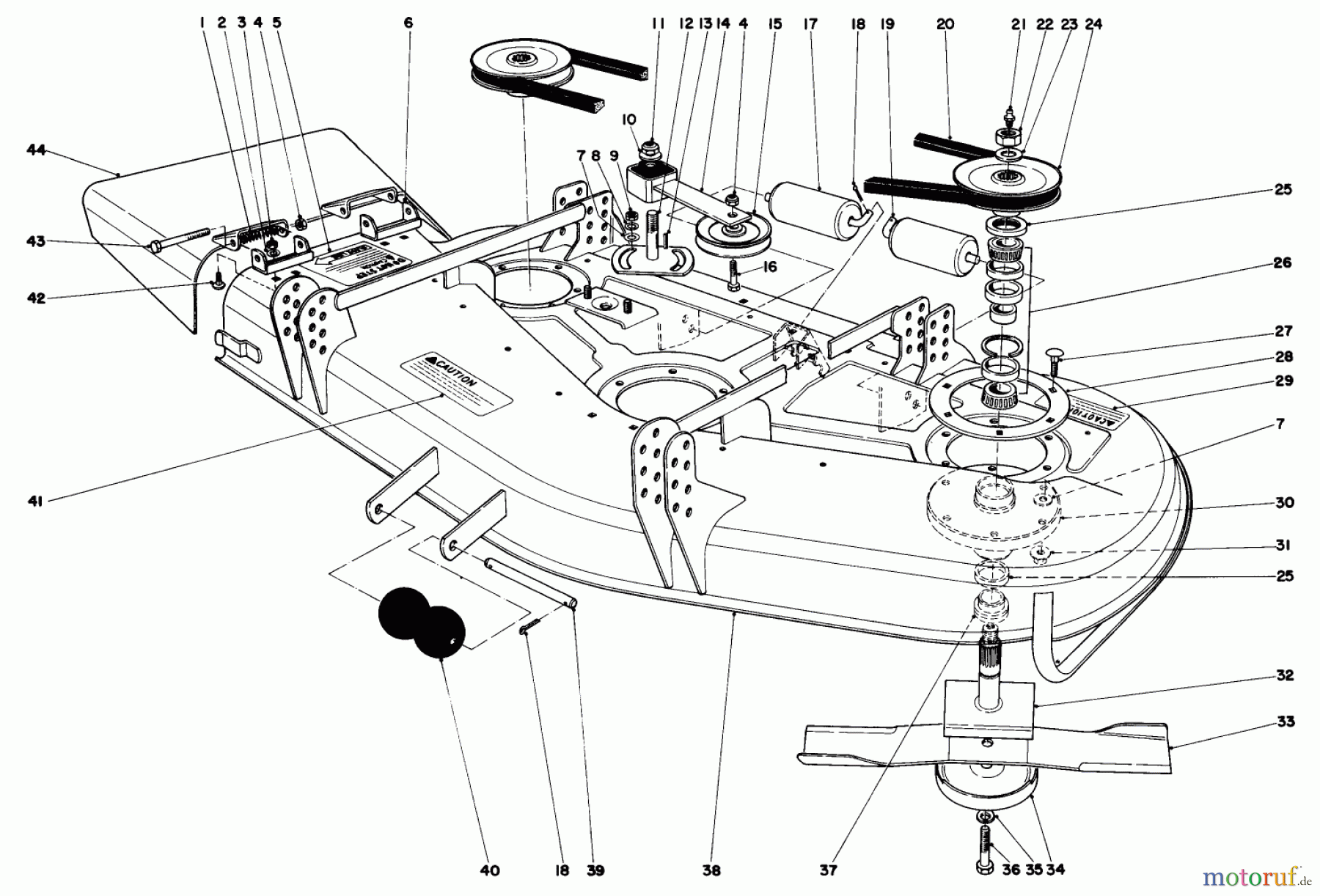  Mähdecks 30555 - Toro 52