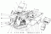 Mähdecks 30562 - Toro 62" Side Discharge Mower, GM 200 Series (SN: 6000001 - 6999999) (1986) Listas de piezas de repuesto y dibujos INSTRUMENT PANEL AND STEERING POST ASSEMBLY