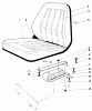 Mähdecks 30562 - Toro 62" Side Discharge Mower, GM 200 Series (SN: 6000001 - 6999999) (1986) Listas de piezas de repuesto y dibujos SEAT KIT NO. 30764