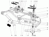 Mähdecks 30575 - Toro 72" Side Discharge Mower (SN: 700001 - 799999) (1987) Listas de piezas de repuesto y dibujos CUTTING UNIT MODEL NO. 30568 #1