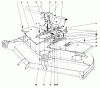 Mähdecks 30575 - Toro 72" Side Discharge Mower (SN: 700001 - 799999) (1987) Listas de piezas de repuesto y dibujos CUTTING UNIT MODEL NO. 30568 #3