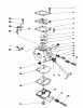Laubbläser / Laubsauger 30930 - Toro 21cc Hand Held Blower (SN: 0000001 - 0999999) (1980) Listas de piezas de repuesto y dibujos CARBURETOR ASSEMBLY