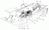 Mähdecks 30575 - Toro 72" Side Discharge Mower (SN: 700001 - 799999) (1987) Listas de piezas de repuesto y dibujos TRANSMISSION AND DRIVE COUPLING ASSEMBLY