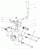 Mähdecks 30575 - Toro 72" Side Discharge Mower (SN: 700001 - 799999) (1987) Listas de piezas de repuesto y dibujos VALVE AND LEVER ASSEMBLY