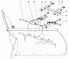 Mähdecks 30555 - Toro 52" Side Discharge Mower, Groundsmaster 200 Series (SN: 8000001 - 8999999) (1988) Listas de piezas de repuesto y dibujos V-PLOW INSTALLATION KIT MODEL NO. 30755 (OPTIONAL)