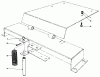 Mähdecks 30562 - Toro 62" Side Discharge Mower, GM 200 Series (SN: 20001 - 29999) (1982) Listas de piezas de repuesto y dibujos DELUXE SEAT KIT MODEL NO. 30766 #3