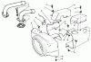 Mähdecks 30562 - Toro 62" Side Discharge Mower, GM 200 Series (SN: 20001 - 29999) (1982) Listas de piezas de repuesto y dibujos ENGINE, ONAN MODEL NO. B48G-GA020 TYPE NO. 4051C ENGINE AIR HOUSING