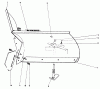 Mähdecks 30562 - Toro 62" Side Discharge Mower, GM 200 Series (SN: 20001 - 29999) (1982) Listas de piezas de repuesto y dibujos V-PLOW MODEL NO. 30750 (OPTIONAL)