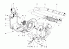 Laubbläser / Laubsauger 30940 - Toro 40cc Back Pack Blower (SN: 4000001 - 4999999) (1984) Listas de piezas de repuesto y dibujos BACK PACK AND BLOWER HOUSING ASSEMBLY