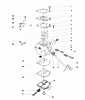 Laubbläser / Laubsauger 30940 - Toro 40cc Back Pack Blower (SN: 5000001 - 5999999) (1985) Listas de piezas de repuesto y dibujos CARBURETOR ASSEMBLY