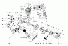 Laubbläser / Laubsauger 30940 - Toro 40cc Back Pack Blower (SN: 5000001 - 5999999) (1985) Listas de piezas de repuesto y dibujos ENGINE ASSEMBLY