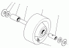 Mähdecks 30564 - Toro 62" Side Discharge Mower (SN: 400001 - 499999) (1994) Listas de piezas de repuesto y dibujos PHENOLIC WHEEL ASSEMBLY NO. 27-1050 (OPTIONAL)