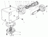 Mähdecks 30564 - Toro 62" Side Discharge Mower (SN: 800001 - 899999) (1998) Listas de piezas de repuesto y dibujos GEAR BOX ASSEMBLY NO. 68-6810