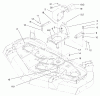 Mähdecks 30569 - Toro 62" Guardian Recycler Mower, Groundsmaster 200 Series (SN: 230000001 - 230999999) (2003) Listas de piezas de repuesto y dibujos GEARBOX INSTALLATION ASSEMBLY