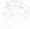 Laubbläser / Laubsauger 32614 - Toro BC-25 Brush Chipper (SN: 312000001 - 312999999) (2012) Listas de piezas de repuesto y dibujos ENGINE AND FUEL TANK ASSEMBLY