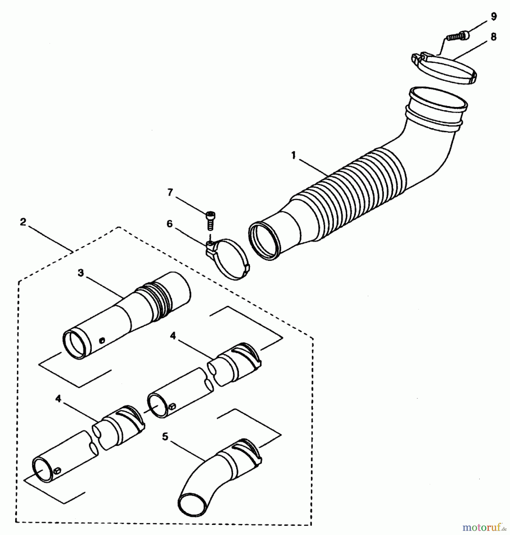  Laubbläser / Laubsauger 53047 - Toro BP 6900 Back Pack Blower (SN: 200000001 - 200999999) (2000) ACCESSORIES ASSEMBLY