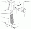 Mähdecks 30652 - Toro 52" Side Discharge Mower (SN: 590001 - 599999) (1995) Listas de piezas de repuesto y dibujos COUNTER BALANCE ASSEMBLY