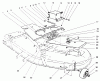 Mähdecks 30652 - Toro 52" Side Discharge Mower (SN: 790001 - 799999) (1997) Listas de piezas de repuesto y dibujos COVERS, GEAR BOX AND GAUGE WHEEL ASSEMBLY