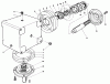 Mähdecks 30662 - Toro 62" Side Discharge Mower (SN: 390001 - 399999) (1993) Listas de piezas de repuesto y dibujos GEAR BOX ASSEMBLY