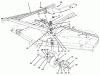 Mähdecks 30662 - Toro 62" Side Discharge Mower (SN: 490001 - 499999) (1994) Listas de piezas de repuesto y dibujos CARRIER FRAME ASSEMBLY