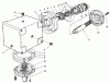 Mähdecks 30662 - Toro 62" Side Discharge Mower (SN: 490001 - 499999) (1994) Listas de piezas de repuesto y dibujos GEAR BOX ASSEMBLY