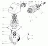 Mähdecks 30721 - Toro 72" Side Discharge Mower (SN: 000001 - 099999) (1980) Listas de piezas de repuesto y dibujos CUTTING UNIT MODEL 30721 & 30710