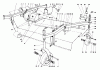 Mähdecks 30721 - Toro 72" Side Discharge Mower (SN: 300001 - 399999) (1983) Listas de piezas de repuesto y dibujos CUTTING UNIT MODEL NO. 30721
