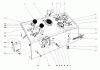 Mähdecks 30721 - Toro 72" Side Discharge Mower (SN: 300001 - 399999) (1983) Listas de piezas de repuesto y dibujos INSTRUMENT PANEL ASSEMBLY