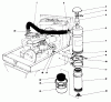 Mähdecks 30721 - Toro 72" Side Discharge Mower (SN: 500001 - 599999) (1985) Listas de piezas de repuesto y dibujos AIR CLEANER ASSEMBLY 27-7090