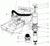 Mähdecks 30721 - Toro 72" Side Discharge Mower (SN: 700001 - 799999) (1987) Listas de piezas de repuesto y dibujos AIR CLEANER ASSEMBLY 27-7090