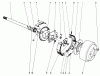 Mähdecks 30721 - Toro 72" Side Discharge Mower (SN: 700001 - 799999) (1987) Listas de piezas de repuesto y dibujos BRAKE ASSEMBLY