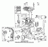 Laubbläser / Laubsauger 62900 - Toro 5 hp Lawn Vacuum (SN: 3000001 - 3999999) (1973) Listas de piezas de repuesto y dibujos ENGINE MODEL NO. 130202 TYPE 0209 BRIGGS & STRATTON