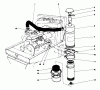 Mähdecks 30721 - Toro 72" Side Discharge Mower (SN: 80001 - 89999) (1988) Listas de piezas de repuesto y dibujos AIR CLEANER ASSEMBLY 27-7090