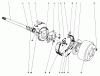 Mähdecks 30721 - Toro 72" Side Discharge Mower (SN: 80001 - 89999) (1988) Listas de piezas de repuesto y dibujos BRAKE ASSSEMBLY