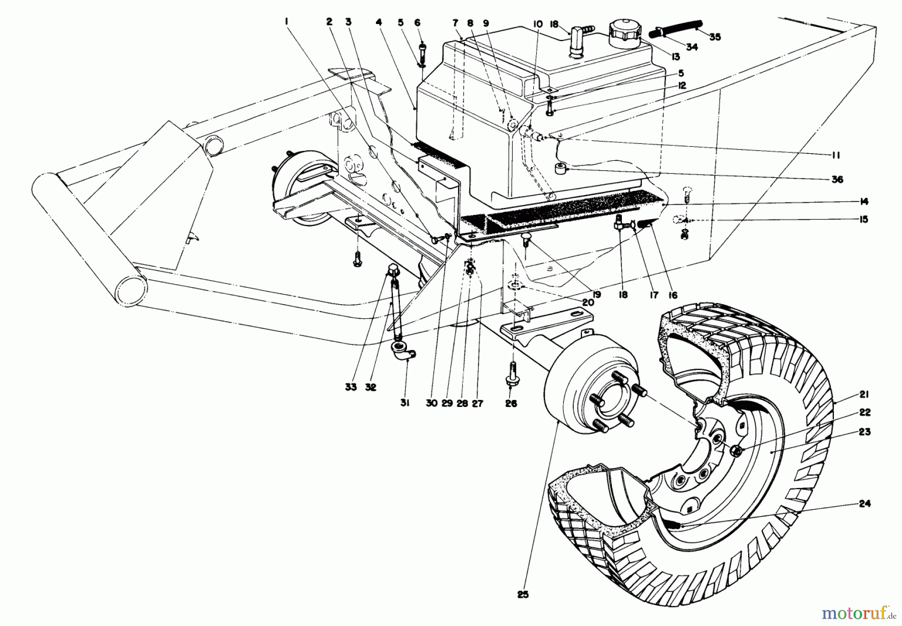  Mähdecks 30721 - Toro 72