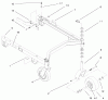 Mähdecks 30753 - Toro 52" Side Discharge Mower, GM 120 (SN: 990001 - 999999) (1999) Listas de piezas de repuesto y dibujos CARRIER FRAME ASSEMBLY