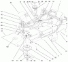 Mähdecks 30753 - Toro 52" Side Discharge Mower, GM 120 (SN: 990001 - 999999) (1999) Listas de piezas de repuesto y dibujos DECK AND SPINDLE ASSEMBLY