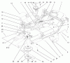 Mähdecks 30753 - Toro 52" Side Discharge Mower, GM 120 (SN: 230000001 - 230999999) (2003) Listas de piezas de repuesto y dibujos DECK AND SPINDLE ASSEMBLY