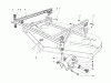 Mähdecks 30768 - Toro 52" Rear Discharge Mower (SN: 6000001 - 6999999) (1986) Listas de piezas de repuesto y dibujos CARRIER FRAME ASSEMBLY