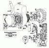 Laubbläser / Laubsauger 62912 - Toro 5 hp Lawn Vacuum (SN: 0000001 - 0999999) (1980) Listas de piezas de repuesto y dibujos REWIND STARTER