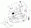 Mähdecks 78410 - Toro 38" Recycler Mower (SN: 790001 - 799999) (1997) Listas de piezas de repuesto y dibujos DECK ASSEMBLY