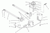Mähdecks 78445 - Toro 50" Side Discharge Mower (SN: 490001 - 499999) (1994) Listas de piezas de repuesto y dibujos PLATE & IDLER ASSEMBLY