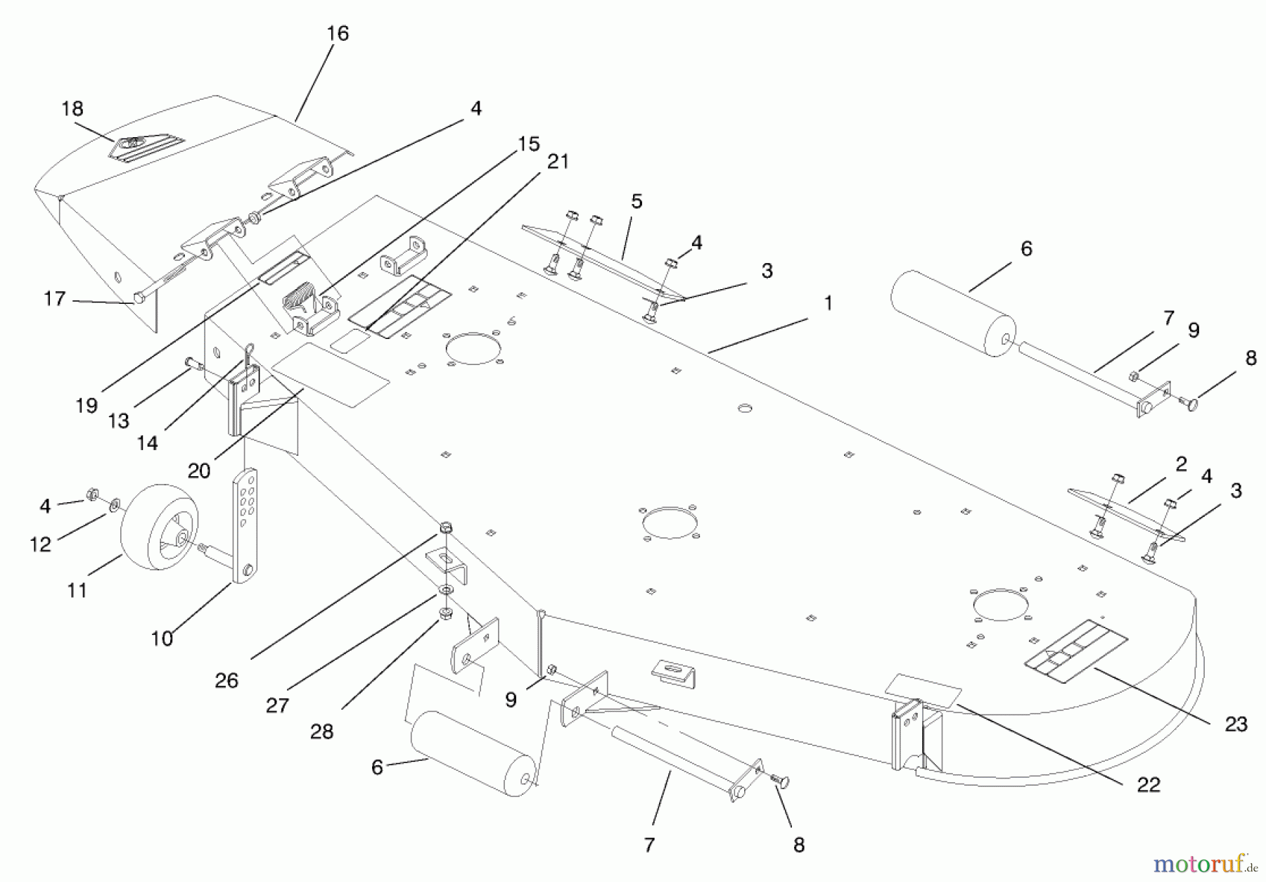  Mähdecks 78476 - Toro 60