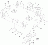 Mähdecks 78477 - Toro 48" Recycler Mower (SN: 890001 - 890522) (1998) Listas de piezas de repuesto y dibujos DECK ASM AND BLADES
