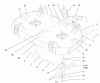 Mähdecks 78477 - Toro 48" Recycler Mower (SN: 891696 - 899999) (1998) Listas de piezas de repuesto y dibujos DECK ASM AND BLADES